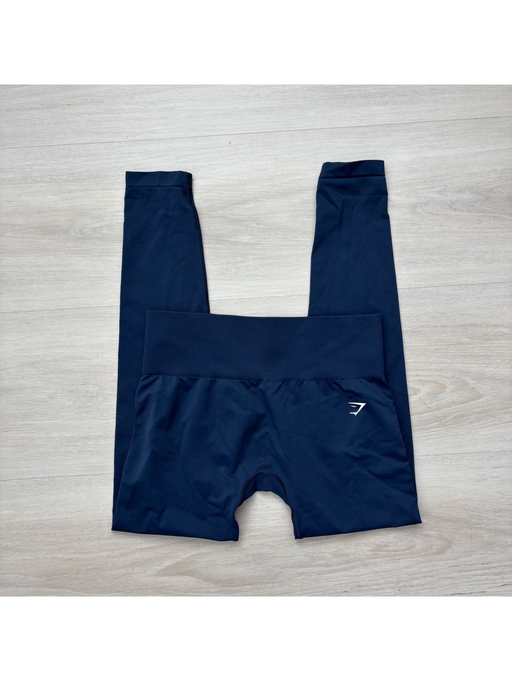 Gymshark Everyday Seamless Leggings Womens Medium Navy High Waisted Gym